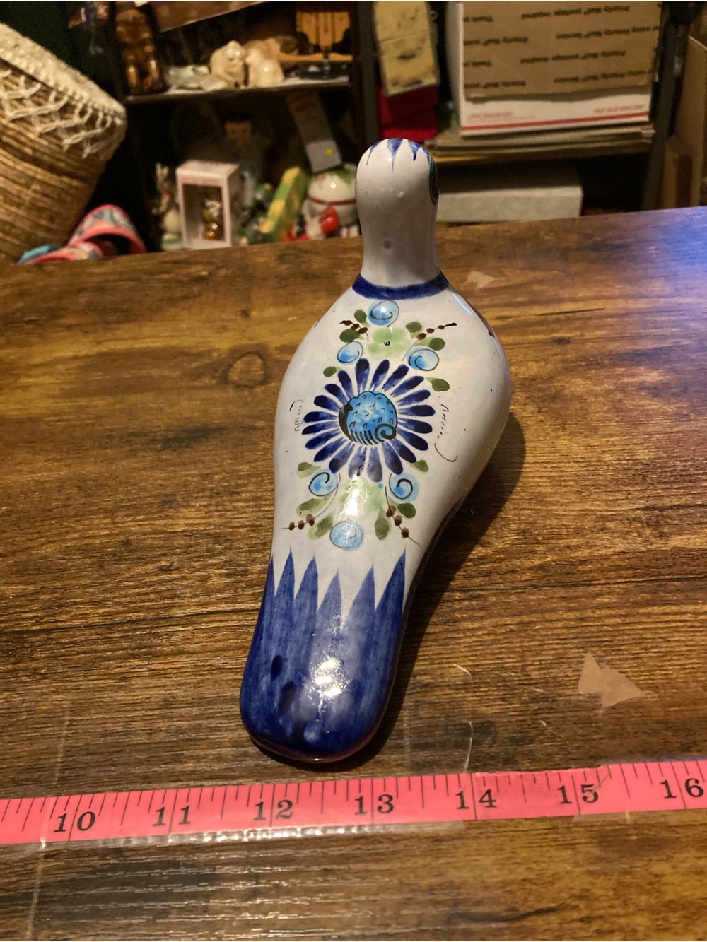 Vintage Tonala bird figurine - Picture 8 of 9